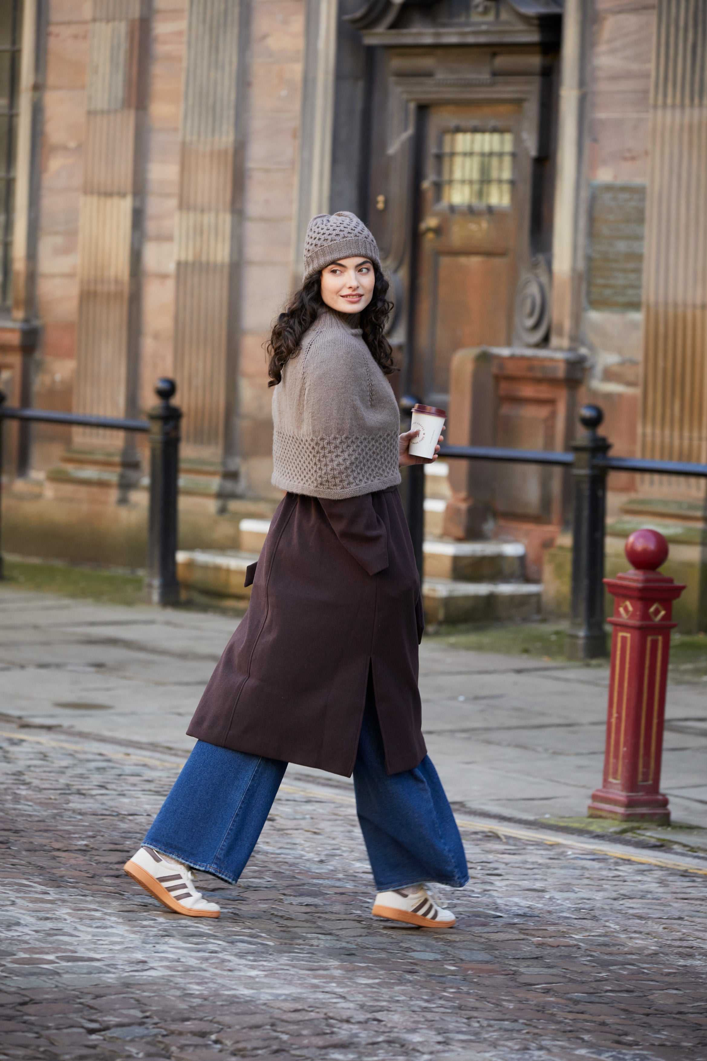 ROSALIE Hat & Poncho | MODE at ROWAN | ALPACA WOOL