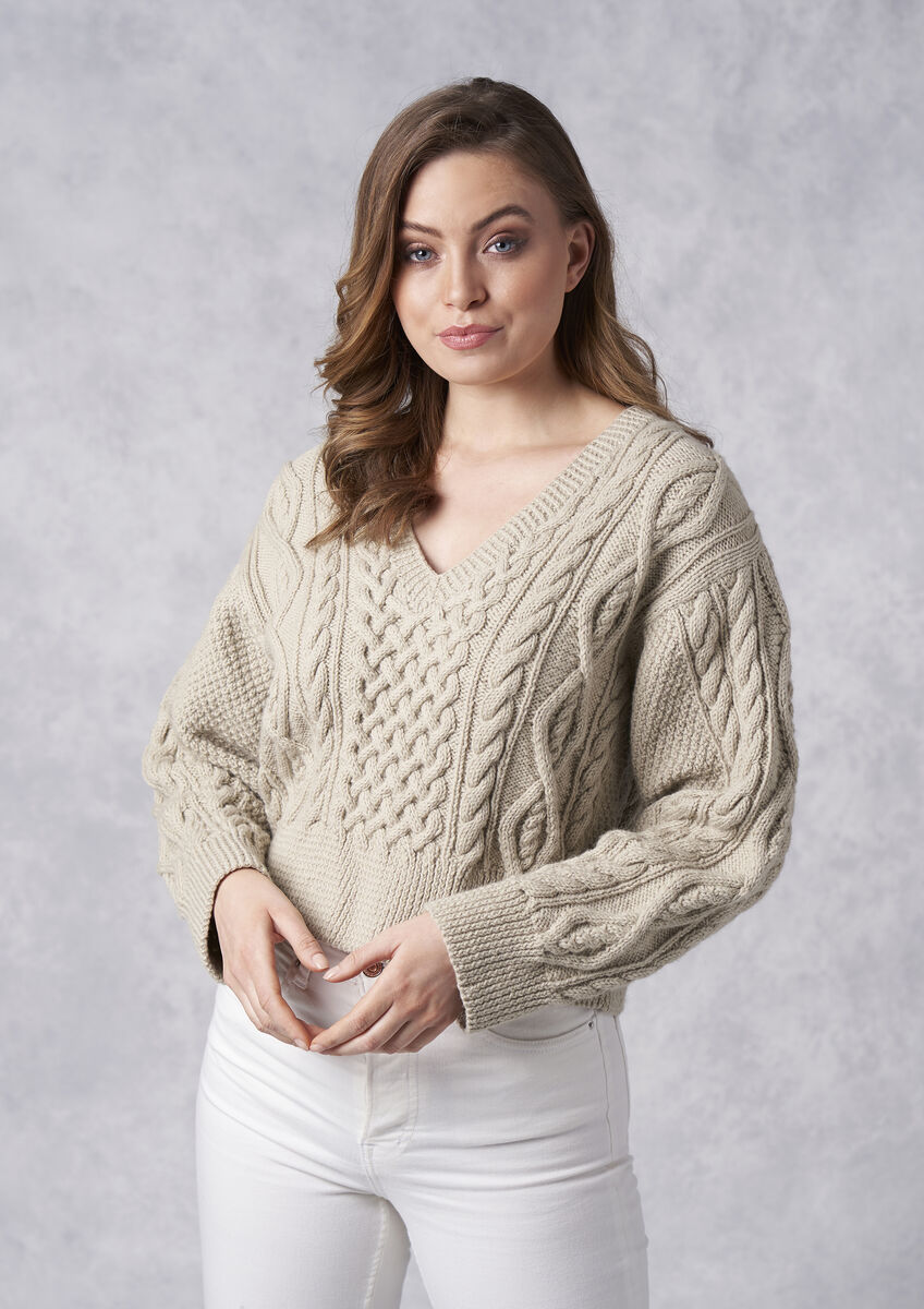 SAVANNAH SWEATER | ROWAN | GRATIS STRICKANLEITUNG