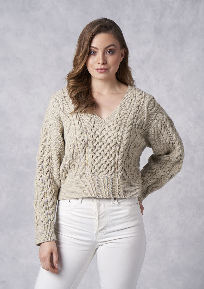 SAVANNAH SWEATER | ROWAN | GRATIS STRICKANLEITUNG