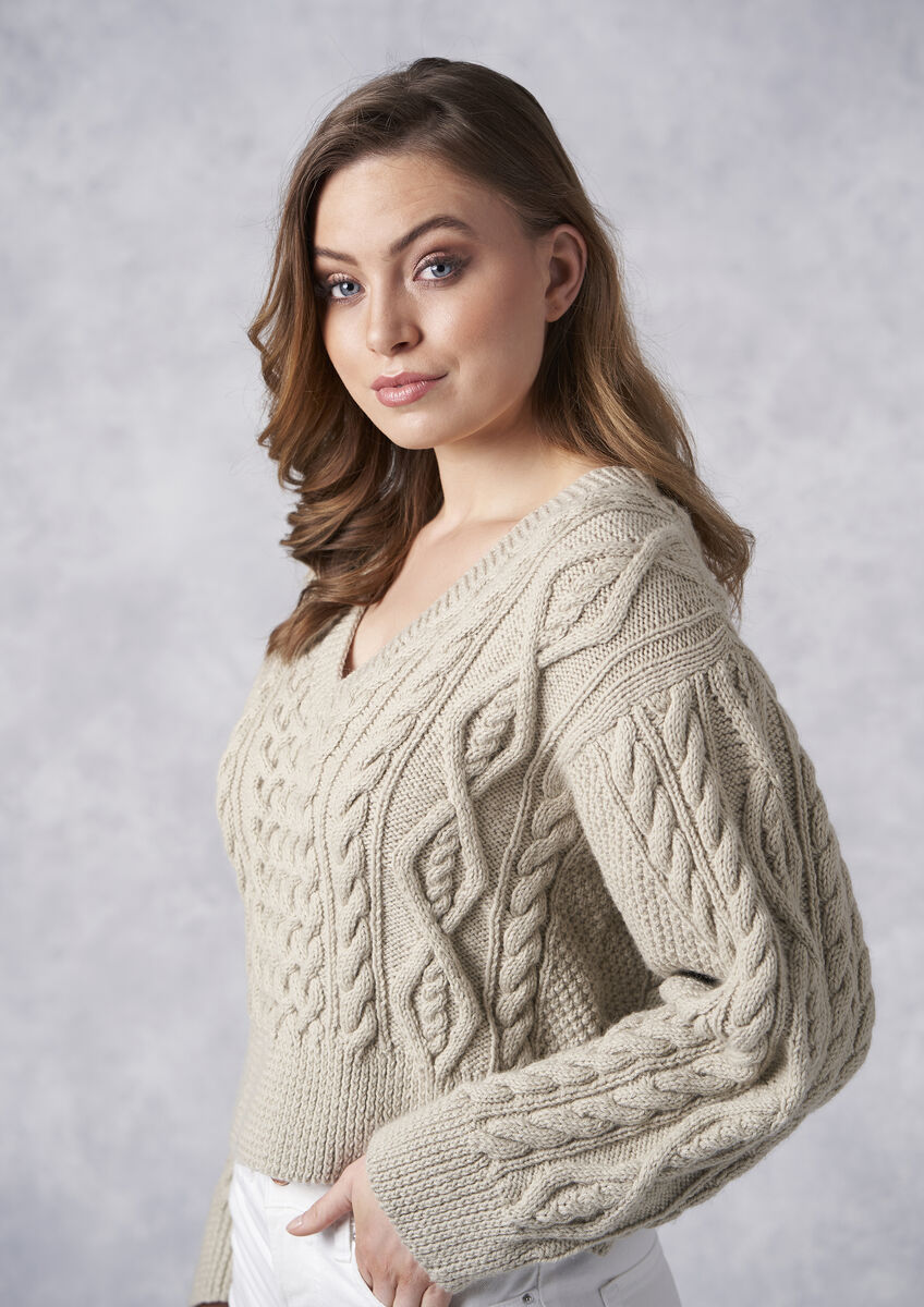 SAVANNAH SWEATER | ROWAN | GRATIS STRICKANLEITUNG