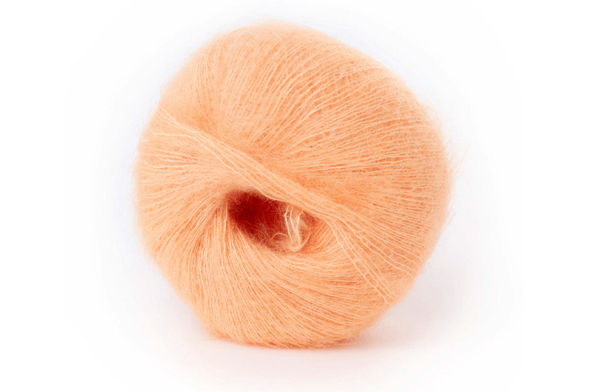 Lana Gatto Silk Mohair Made in Italy, luxuriöses Garn aus Super Kid Mohair und Seide für Stricken und Häkeln