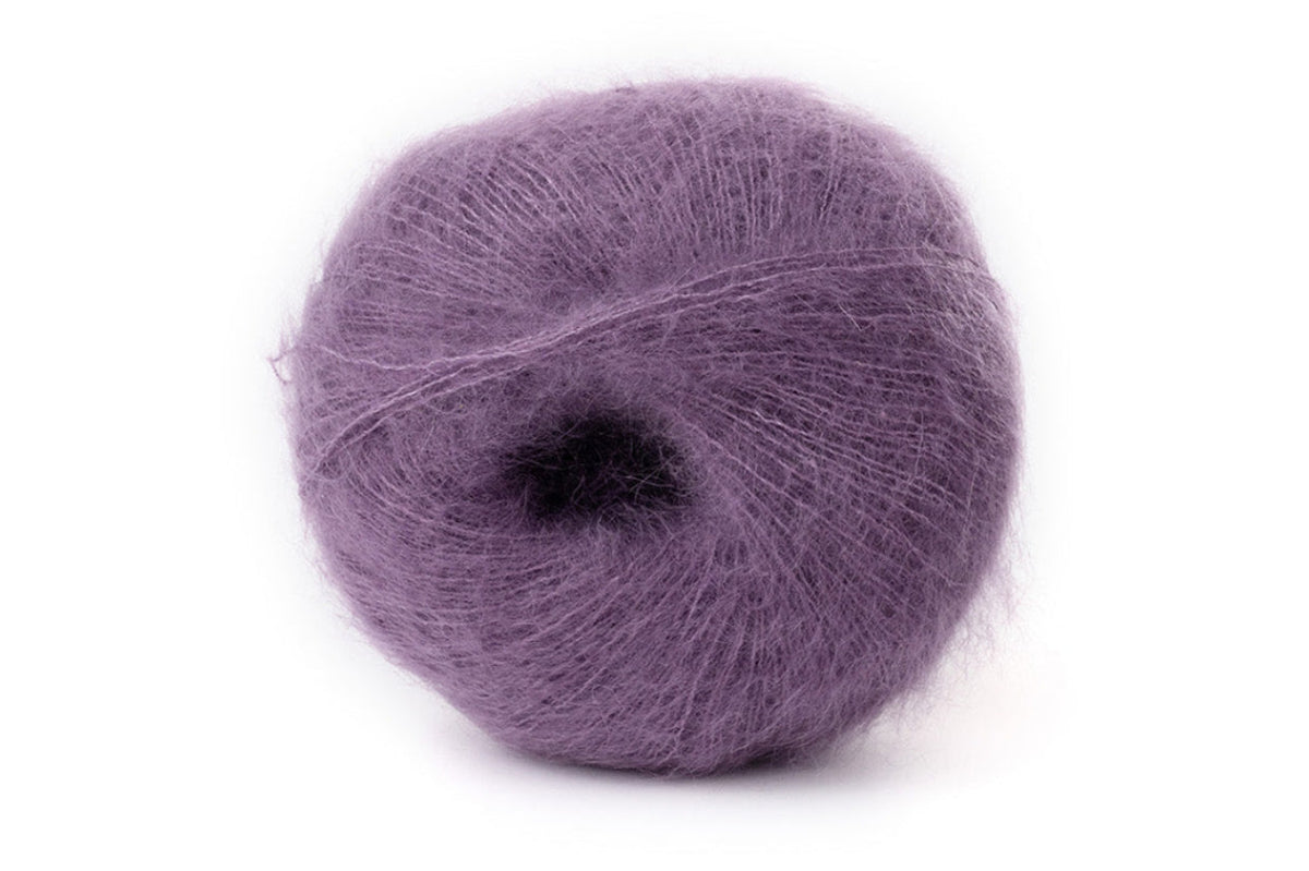 Lana Gatto Silk Mohair Premium-Wolle mit seidigem Glanz für Strickpullover, Schals, Tücher, Wintermode und exklusive Handarbeit aus Naturfasern