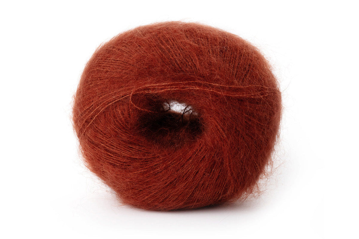 Lana Gatto Silk Mohair hochwertiges Naturgarn aus Super Kid Mohair und Seide für Schals, Mützen, Handschuhe, Winteraccessoires und exklusive Designer-Strickprojekte