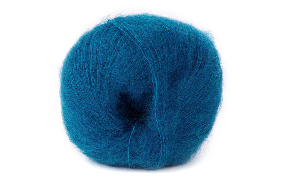 Lana Gatto Silk Mohair hochwertiges Garn aus Super Kid Mohair und Seide für Stricken und Häkeln