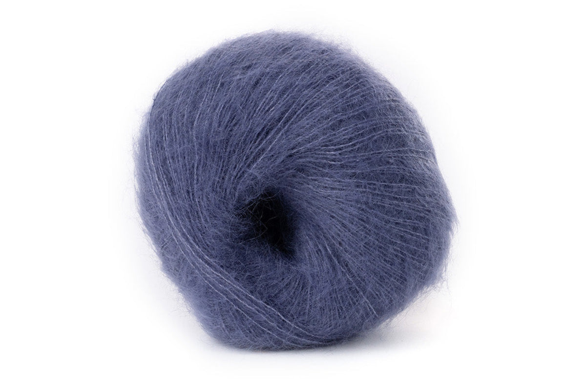 Lana Gatto Silk Mohair hochwertiges Naturgarn für luftige Strickprojekte und warme Wintermode, 25 g | 212 m