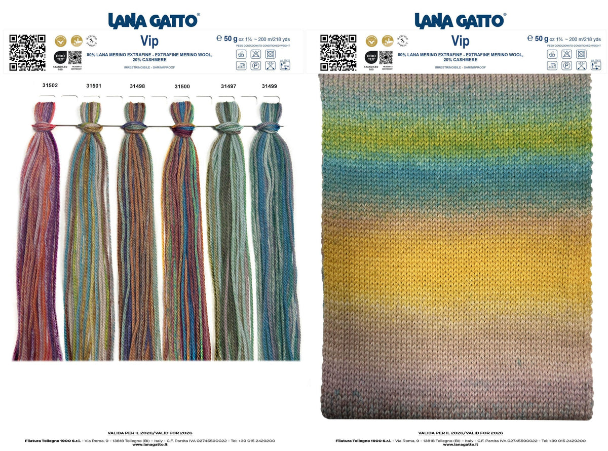 VIP PRINT | 80% Virgin Merino Extrafine & 20% Cashmere