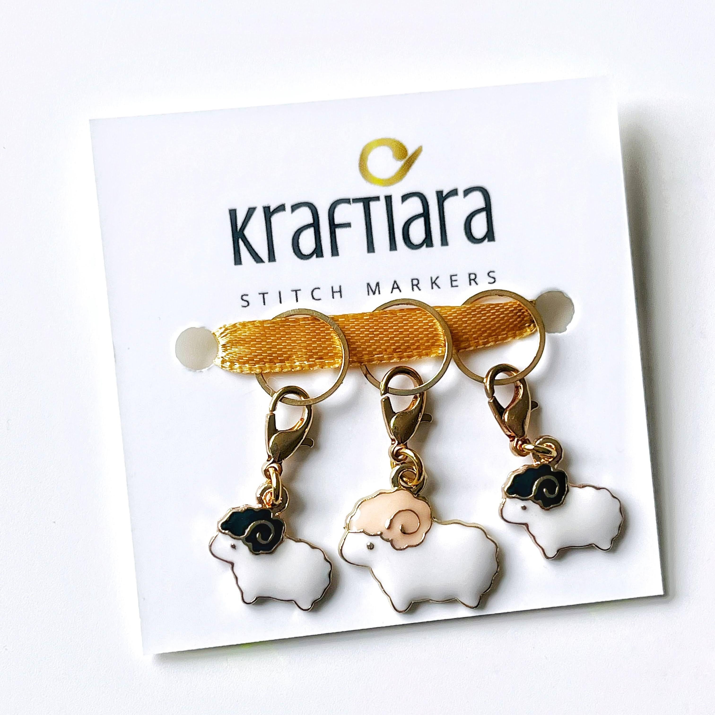 MASCHENMARKIERER | Weiße Schafe-Set