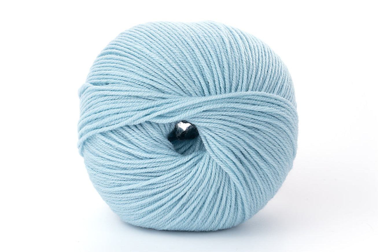 Lana Gatto Baby Soft Premium-Strickgarn aus 100% Extrafine Merino Wool für Babystrampler, Babymützen, Kinderpullover und luxuriöse Strickmode für empfindliche Haut