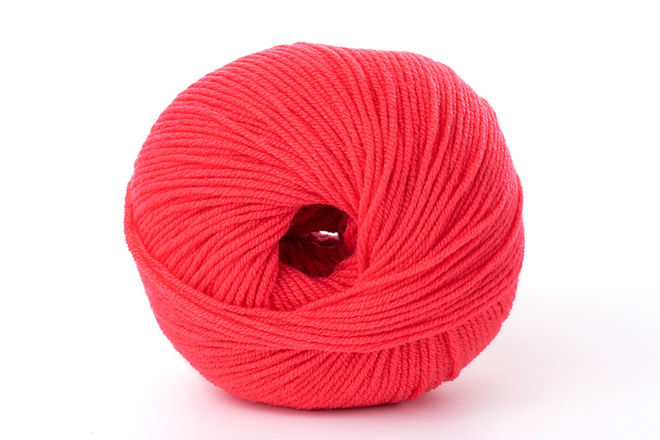 Premium-Strickgarn Lana Gatto Baby Soft mit MASCHENPROBE 10 cm | 24 Maschen, 31 Reihen, perfektes Merinogarn für Babymode und Kinderkleidung