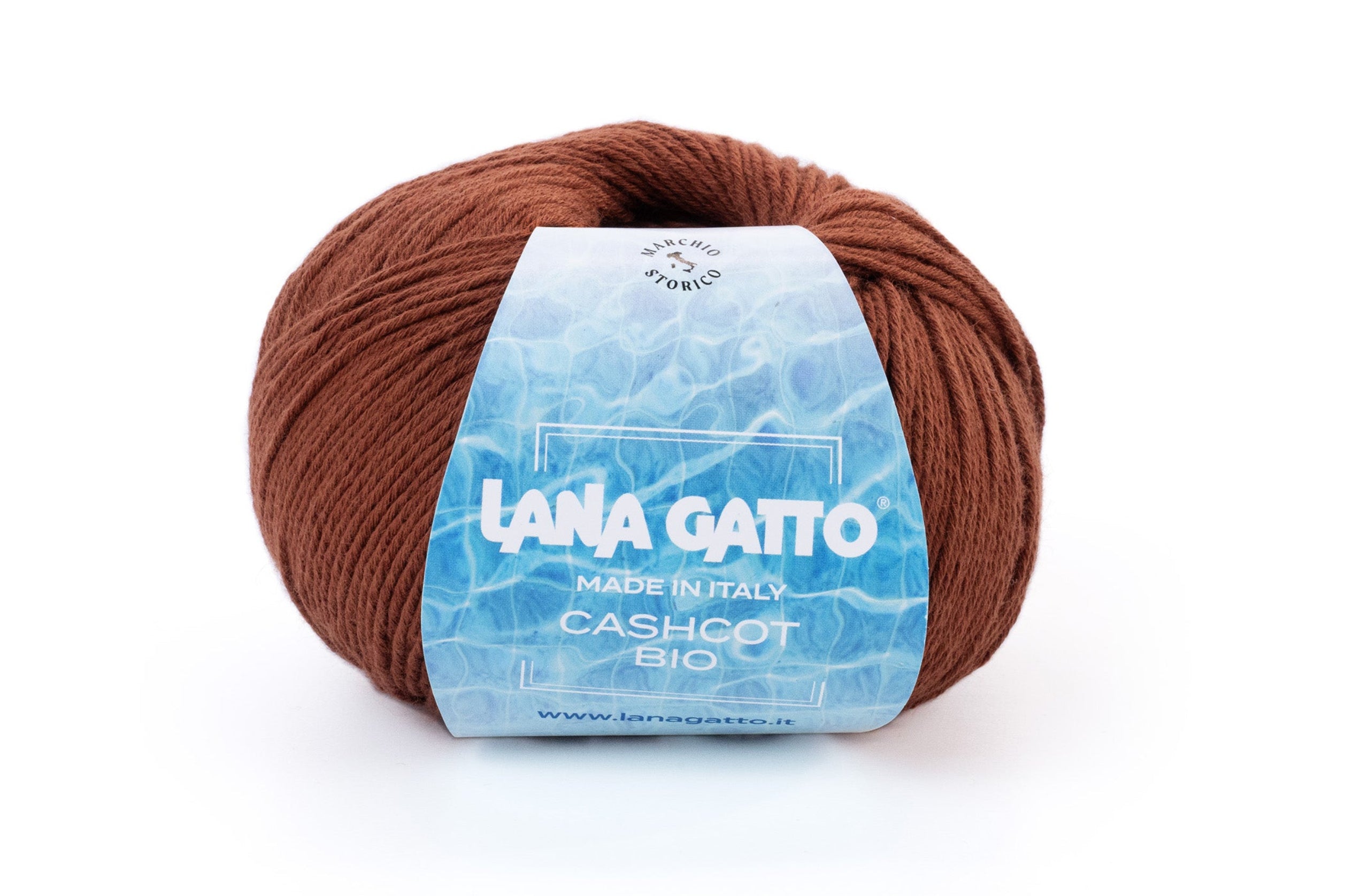 Lana Gatto Cashcot Bio, Baumwoll-Kaschmir-Garn, 90% Bio-Baumwolle, Cotton leicht Garn für Sommer