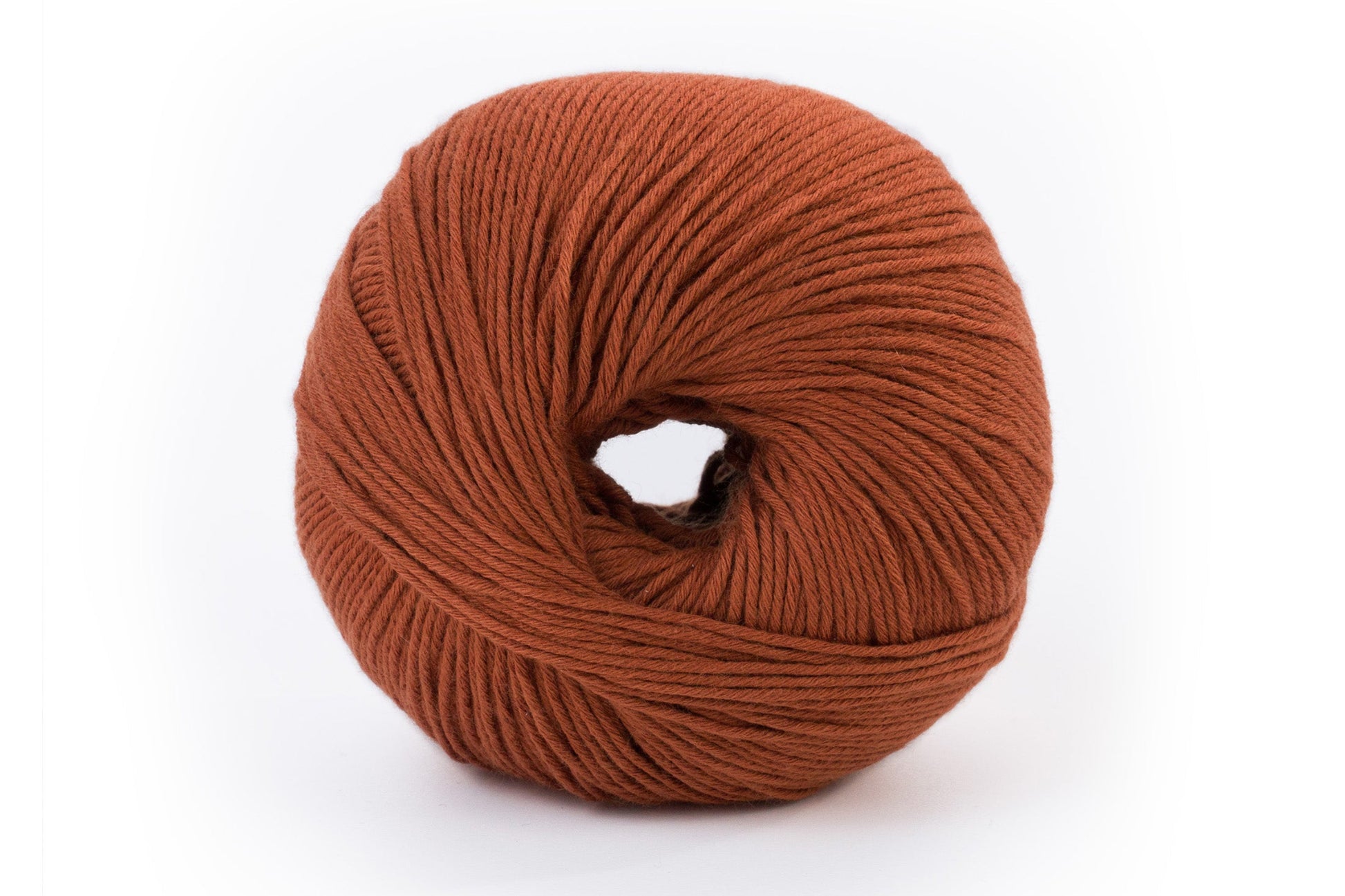 Lana Gatto Cashcot Bio, Baumwoll-Kaschmir-Garn, 90% Bio-Baumwolle, Farbe: Mattone 31277
