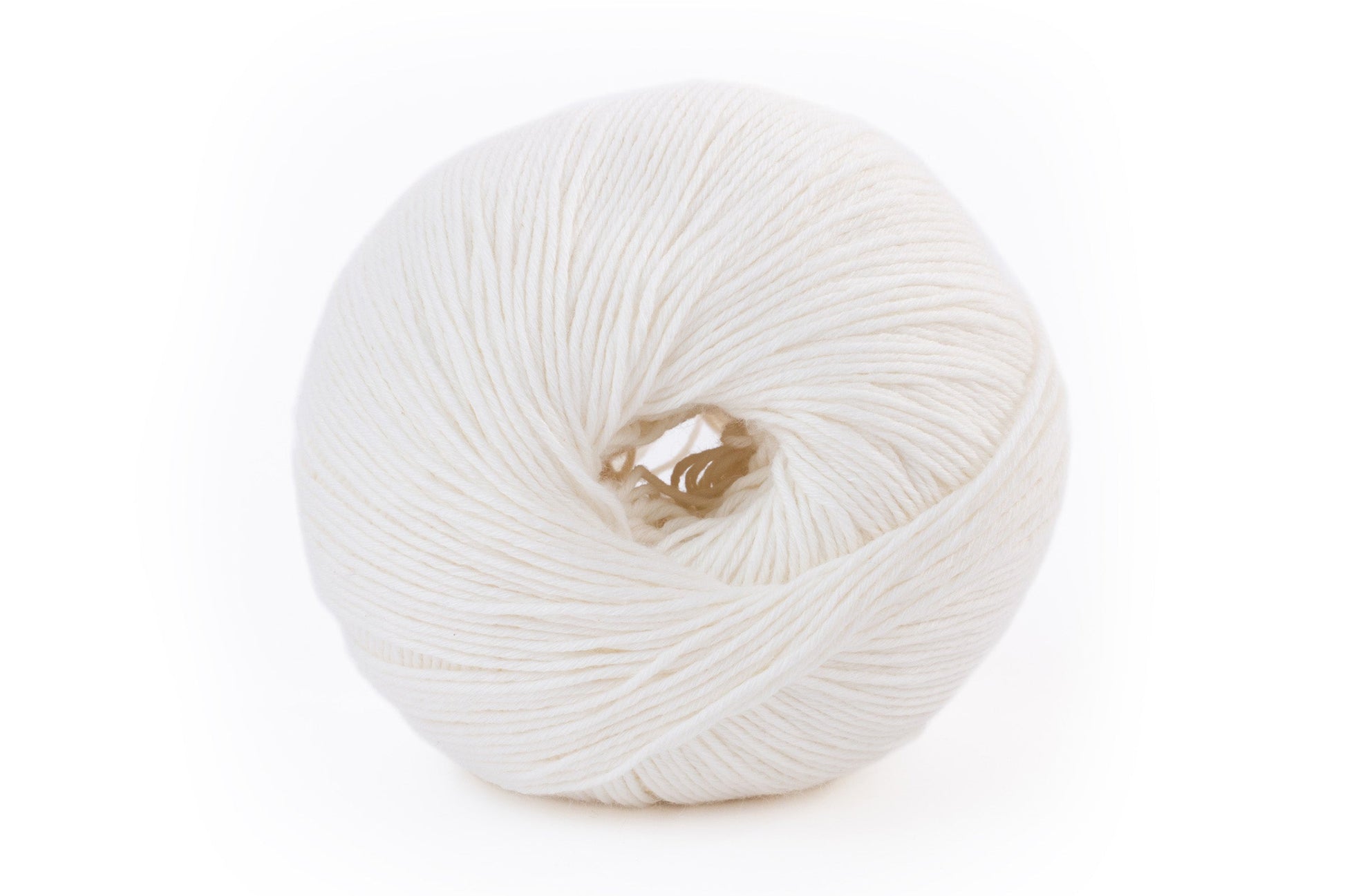 Lana Gatto Cashcot Bio,weiches Garn aus Bio-Baumwolle und Kaschmir, Farbe: Bianco 31280