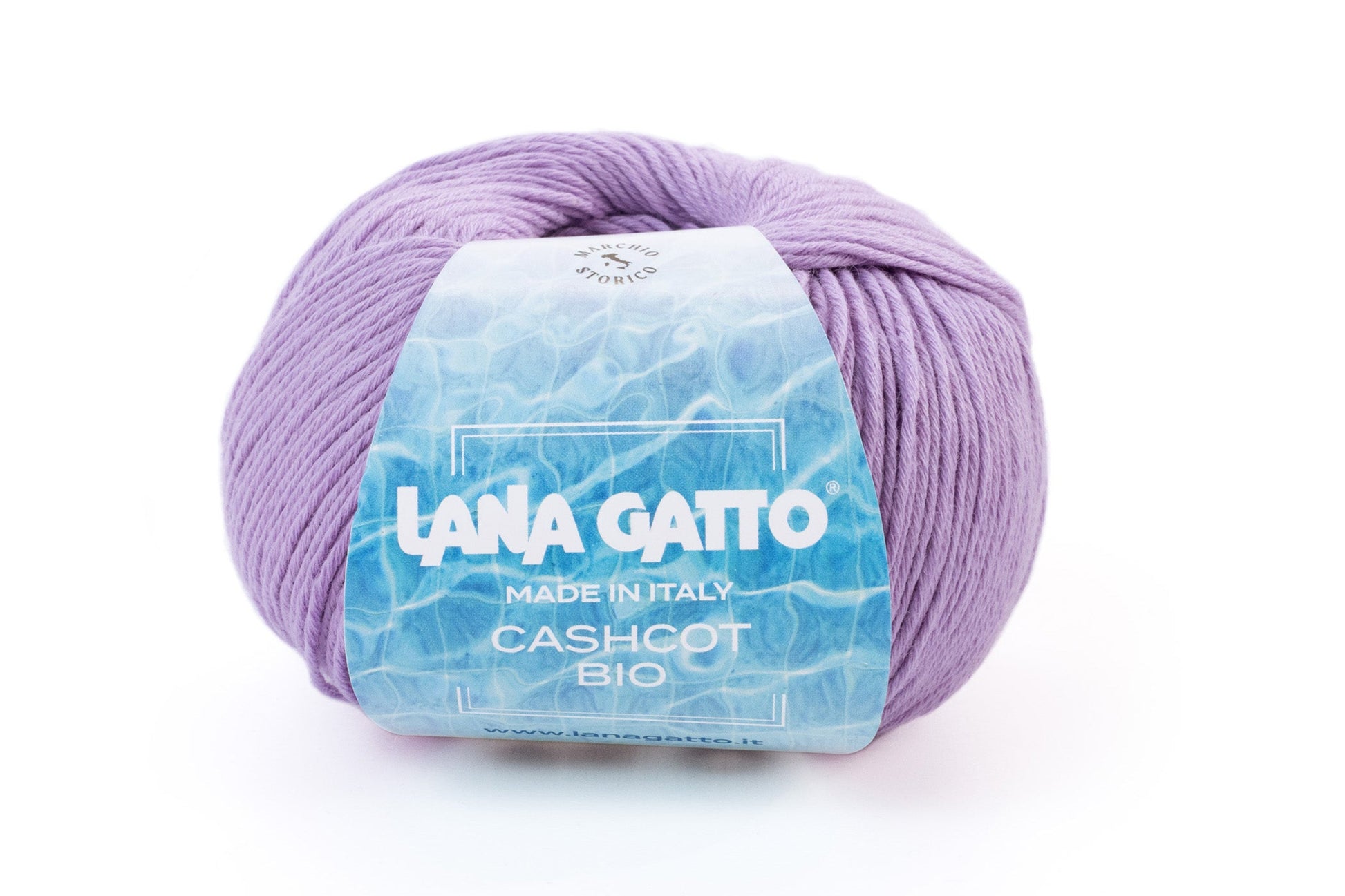 Lana Gatto Cashcot Bio, leichtes Sommergarn aus Bio-Baumwolle mit Kaschmir, Cotton and Cashmere Yarn