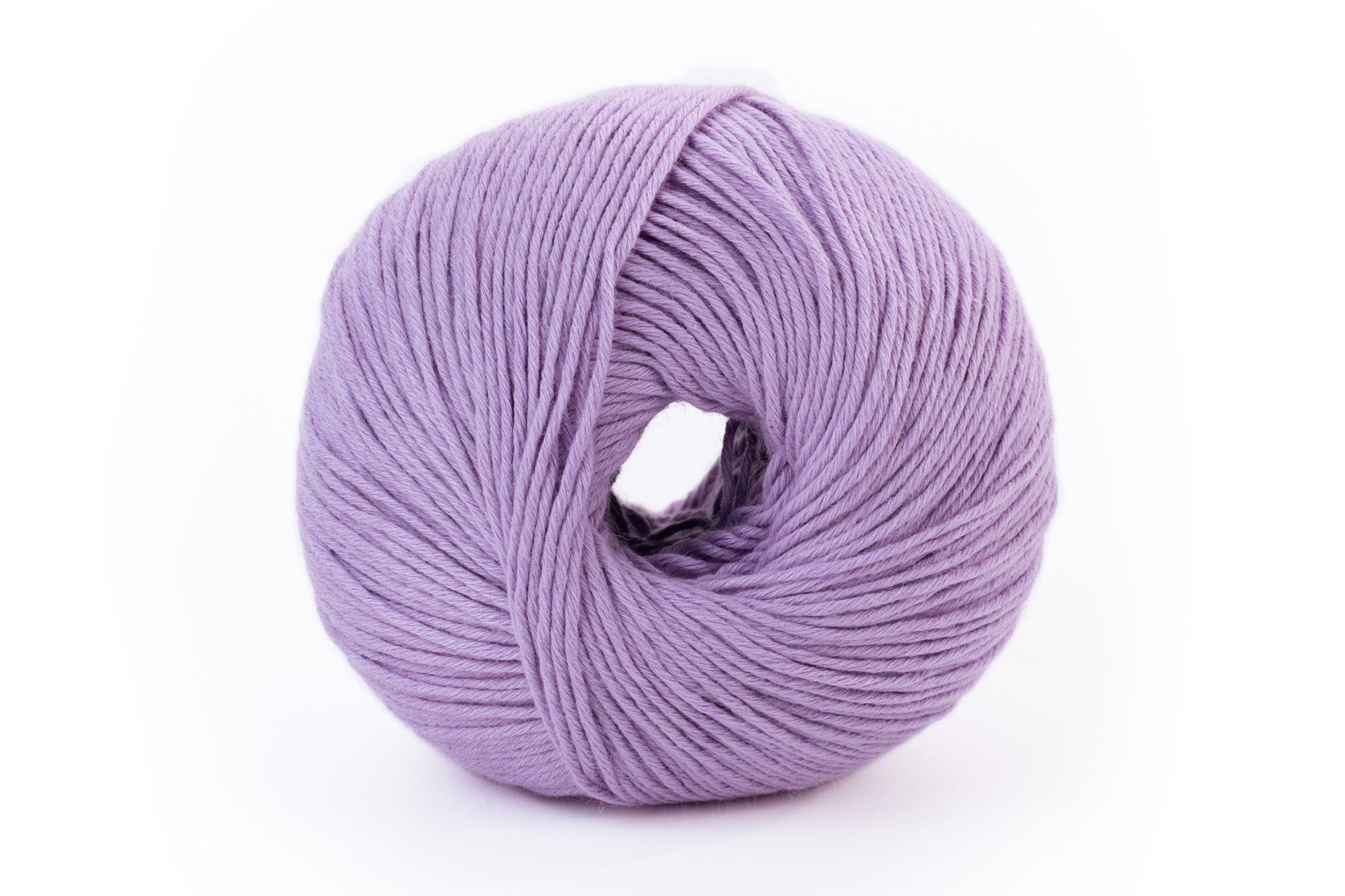 Lana Gatto Cashcot Bio, leichtes Sommergarn aus Bio-Baumwolle mit Kaschmir, Farbe: Glicine 31282