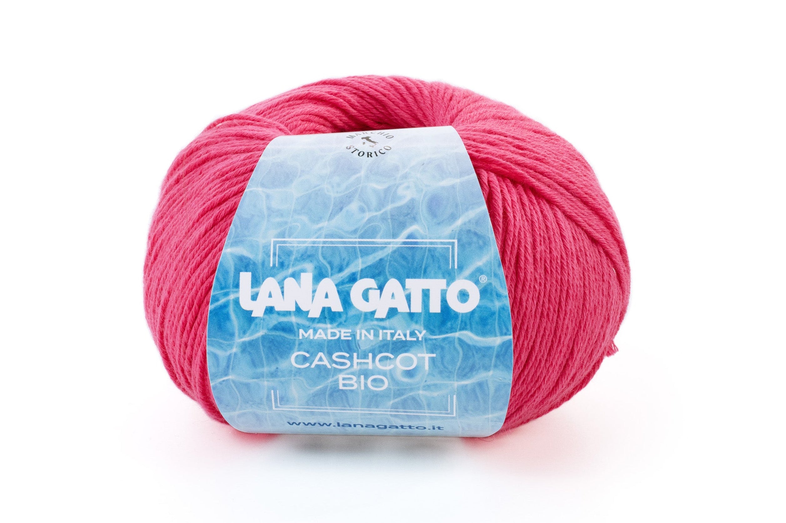 Lana Gatto Cashcot Bio, feines Garn für Kleidung, Tücher und Accessoires, Cotton cashmere yarn