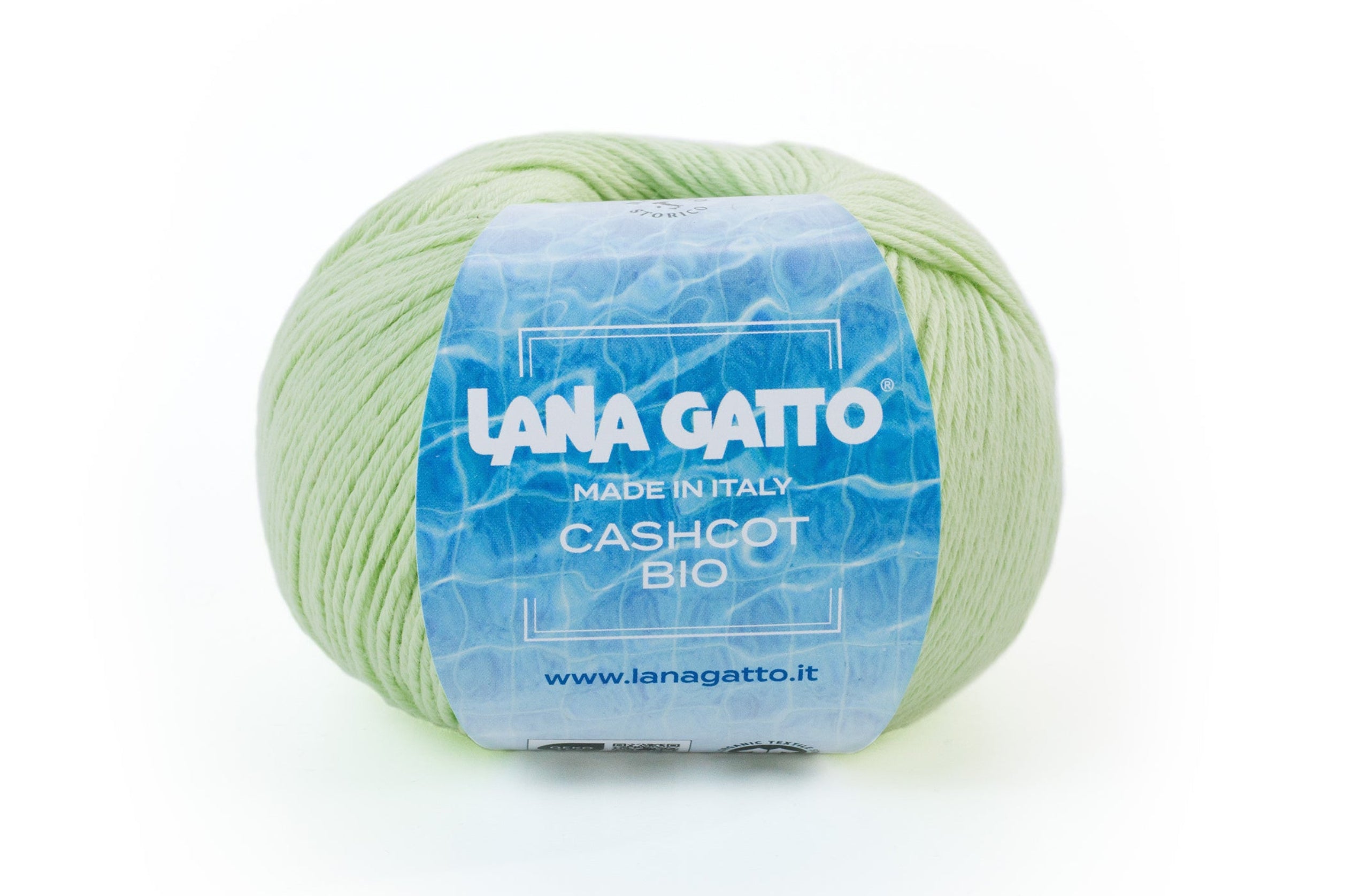 Lana Gatto Cashcot Bio, hautfreundliches Garn für Babykleidung, Bio-Baumwolle mit Kaschmir, Cotton Cashmere blend