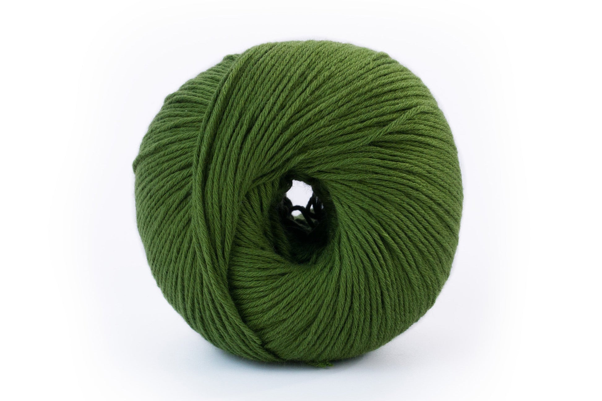 Lana Gatto Cashcot Bio, hautfreundliches Garn für Babykleidung, Bio-Baumwolle mit Kaschmir, Farbe: verde 31287