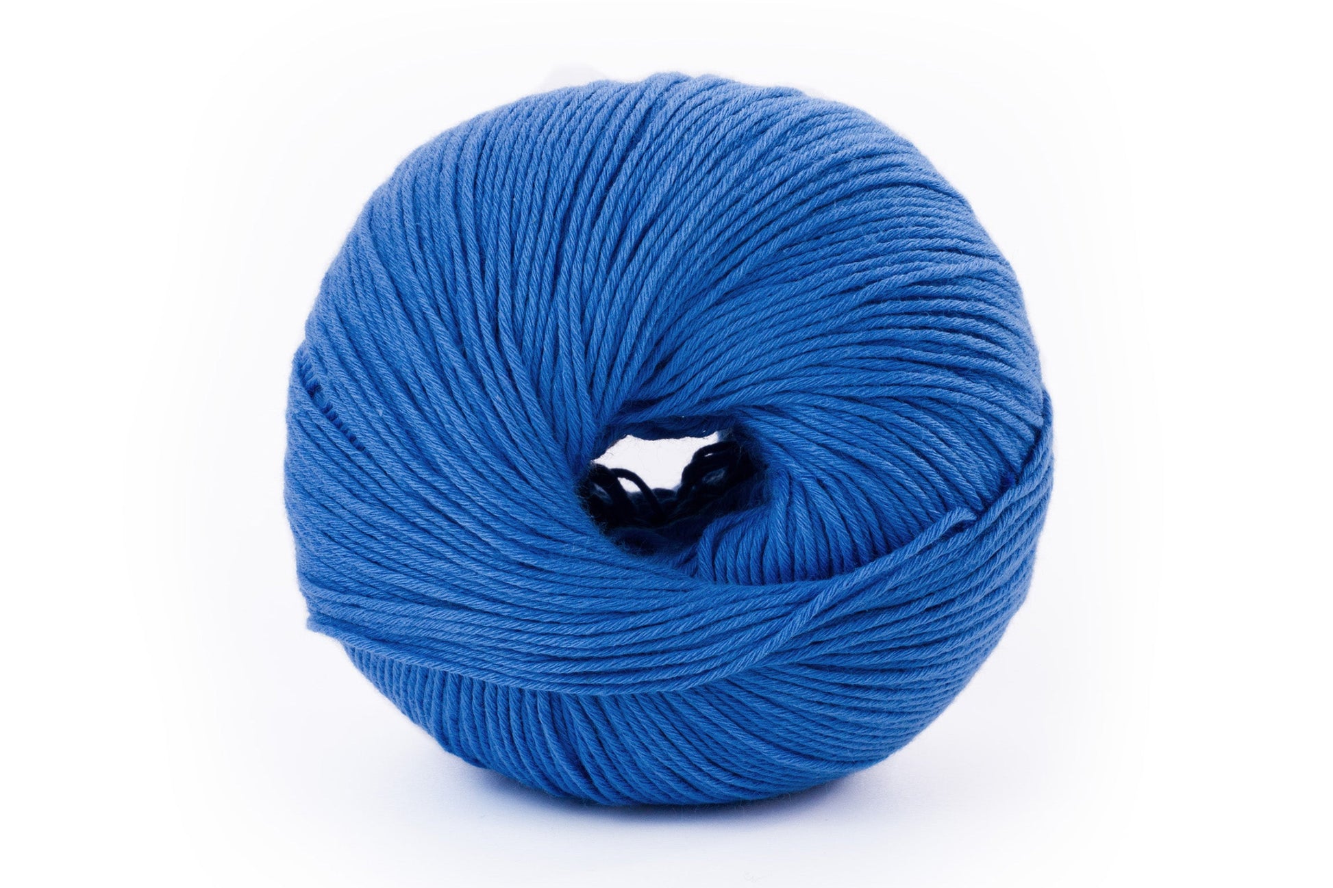 Lana Gatto Cashcot Bio, nachhaltiges Bio-Baumwollgarn mit Kaschmir, Farbe: Blu Medio 31289