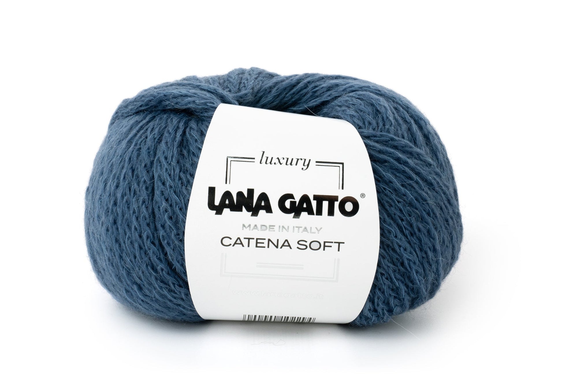 Lana Gatto Catena Soft hochwertige Mischung aus Baumwolle Merinowolle und Baby Alpaka ist ideales Sommergarn für leichte Strickjacken und Accessoires