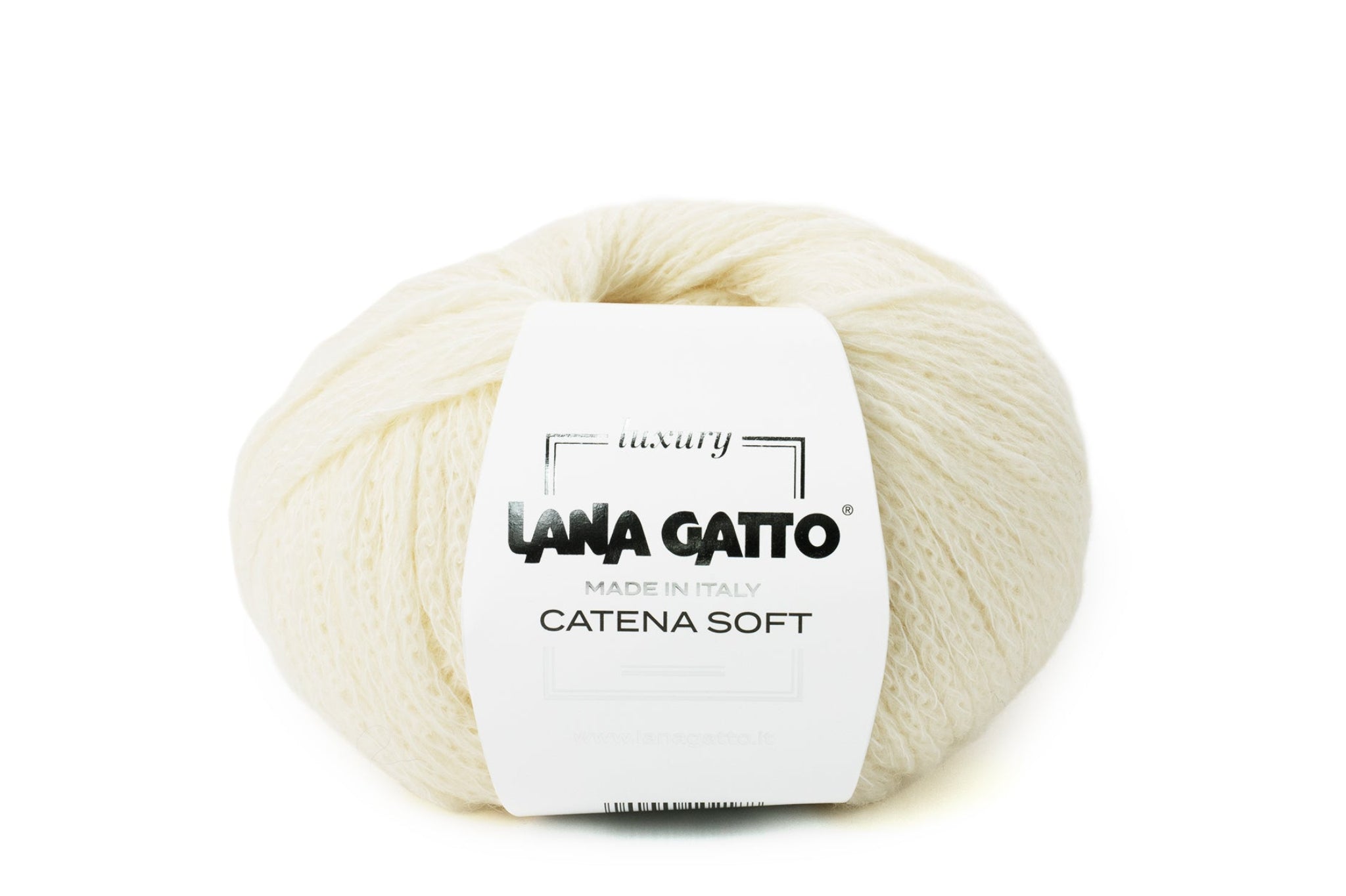 Lana Gatto Catena Soft anschmiegsame Naturfasermischung aus Baumwolle Merinowolle und Baby Alpaka – Made in Italy mulesingfrei für nachhaltige Strickprojekte