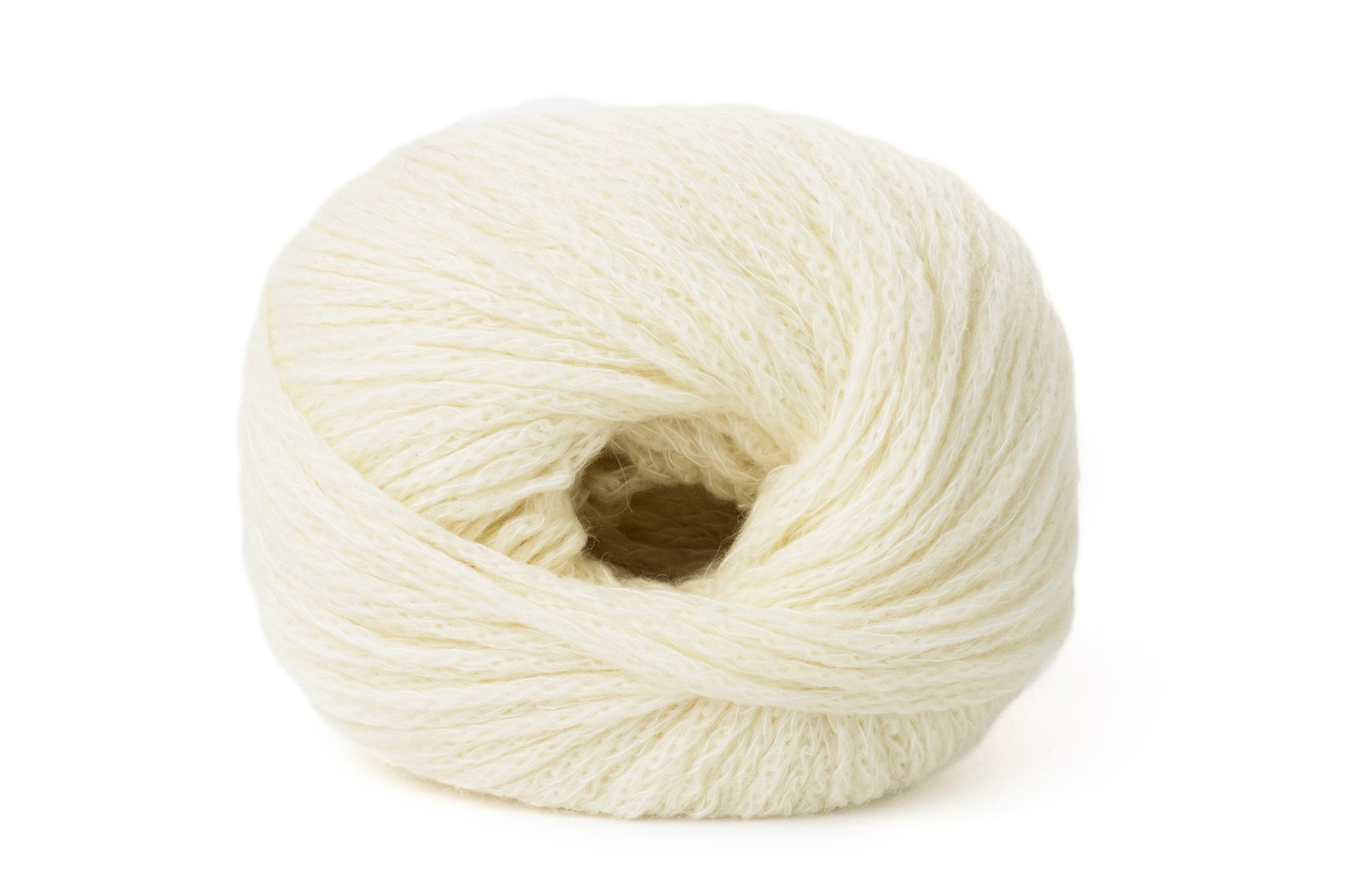 Lana Gatto Catena Soft anschmiegsame Naturfasermischung aus Baumwolle Merinowolle und Baby Alpaka in Weiß 30531 – Made in Italy mulesingfrei für nachhaltige Strickprojekte