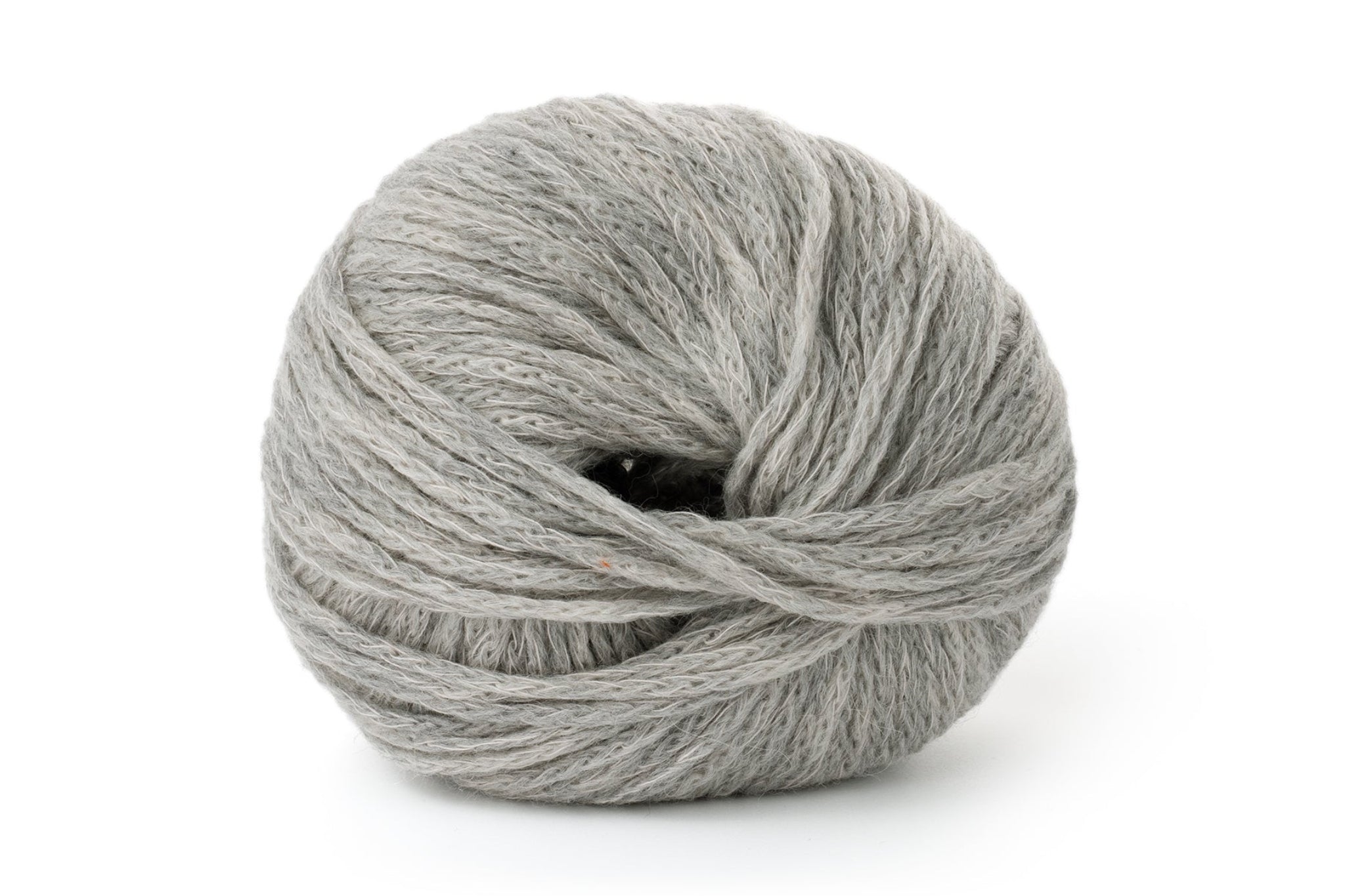 Lana Gatto Catena Soft kratzfreies Mischgarn aus Italien 40% Baumwolle 37% Merino 23% Alpaka in elegantem Grau 30532 ist vielseitig einsetzbar für Pullover Cardigans und Tücher