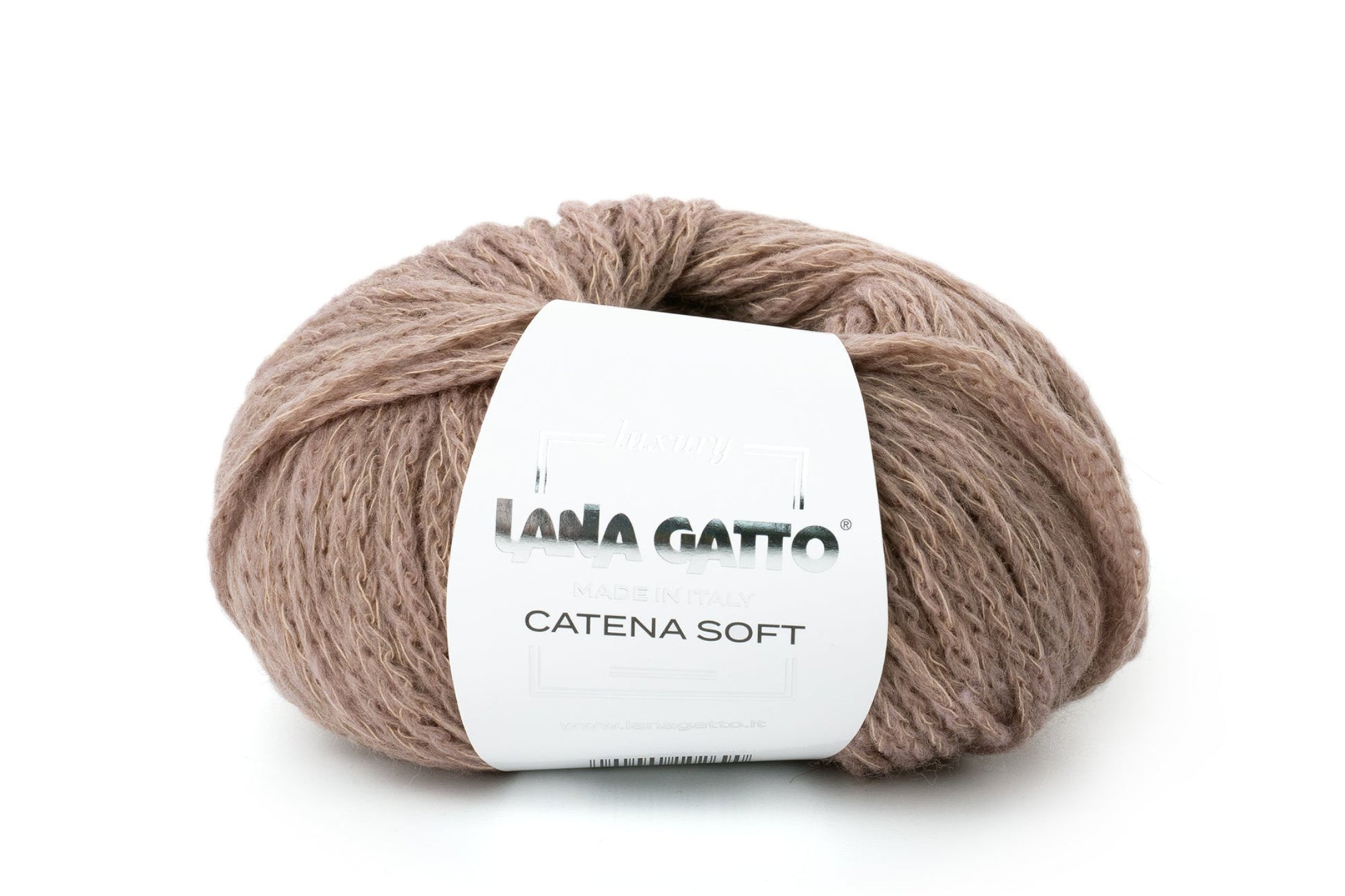 Lana Gatto Catena Soft luxuriöses Premiumgarn aus extrafeiner Merinowolle und Baby Alpaka mit Baumwolle ist perfekt für Babykleidung und hautfreundliche Textilien