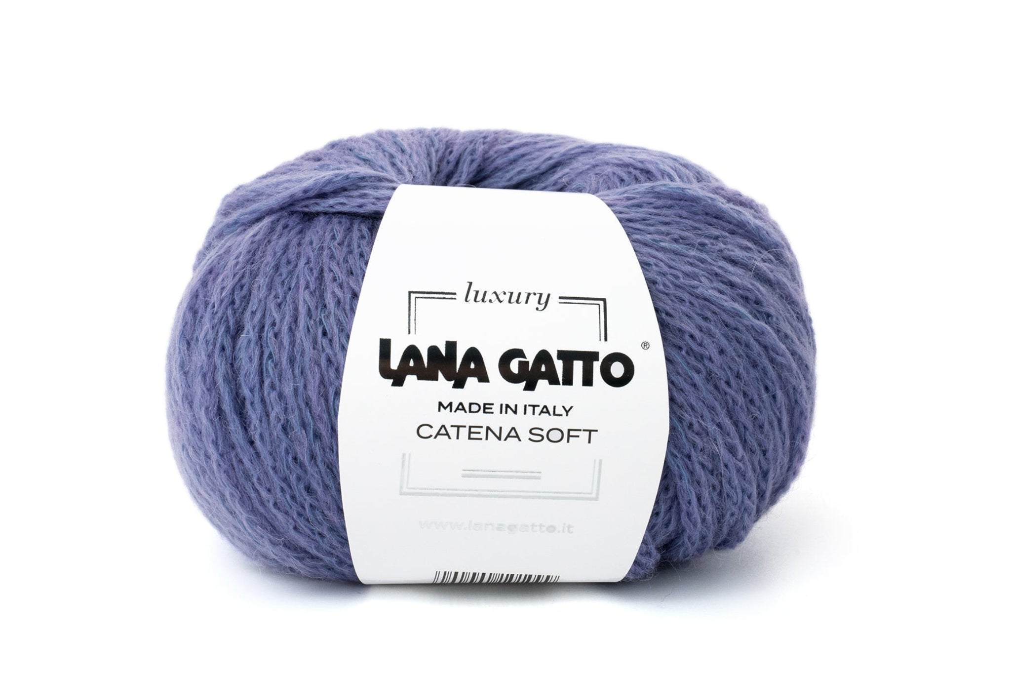 Lana Gatto Catena Soft hochwertiges Tube-Garn, 40% Baumwolle 37% extrafeine Merinowolle 23% Baby Alpaka – ideal für warme Winterpullover und kuschelige Accessoires