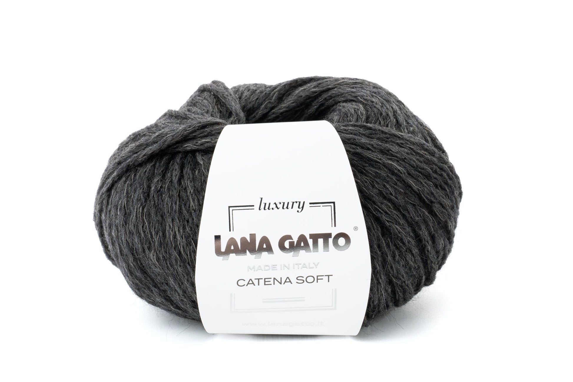 Lana Gatto Catena Soft Premium Baumwolle Merino Baby Alpaka Mischgarn, weiches Garn mit natürlichem Glanz für elegante Kleidung und Accessoires