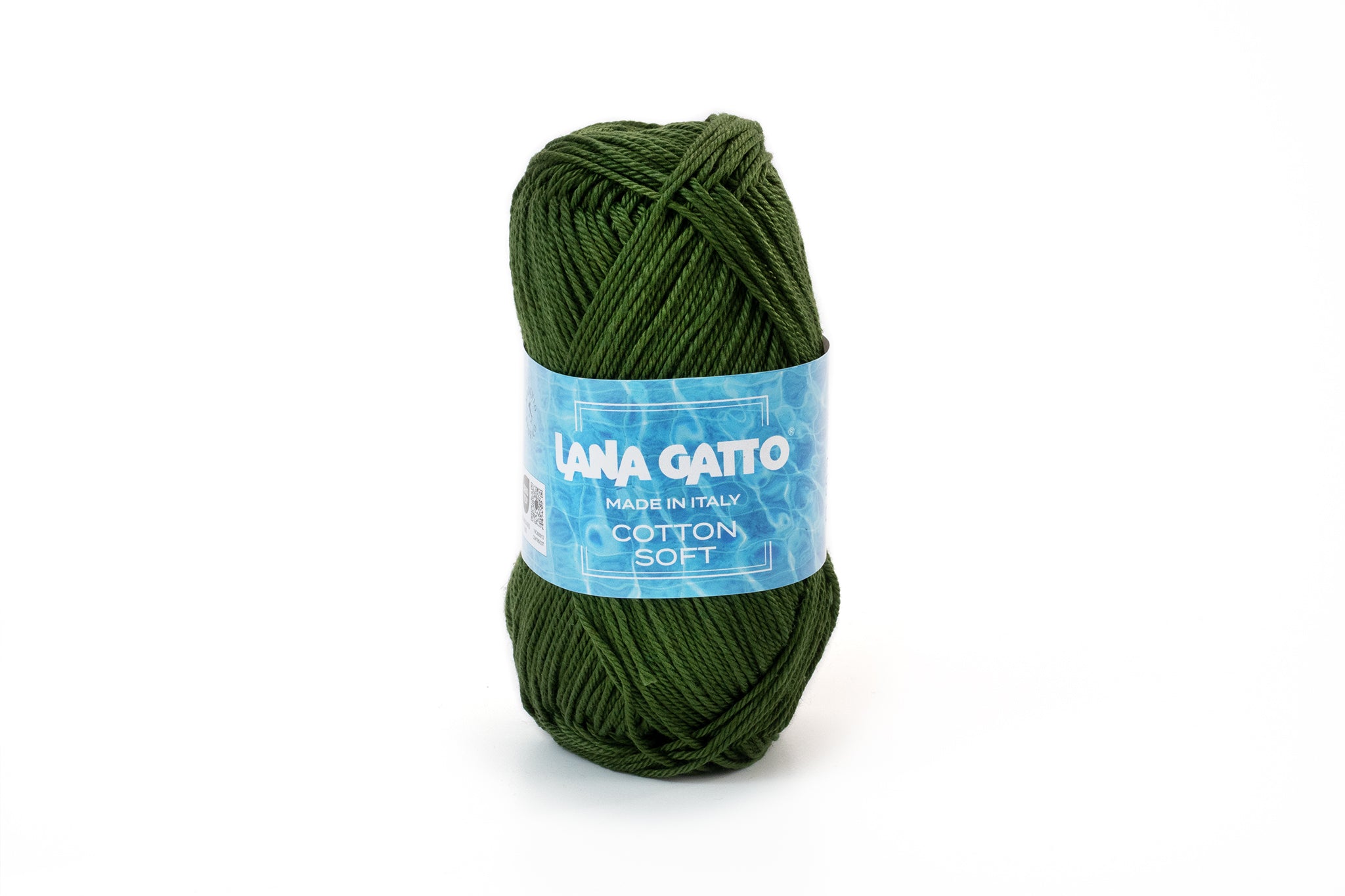 Lana Gatto Cotton Soft, weiches, seidig glänzendes Mako-Baumwollgarn, Farbe: Foresta 31325