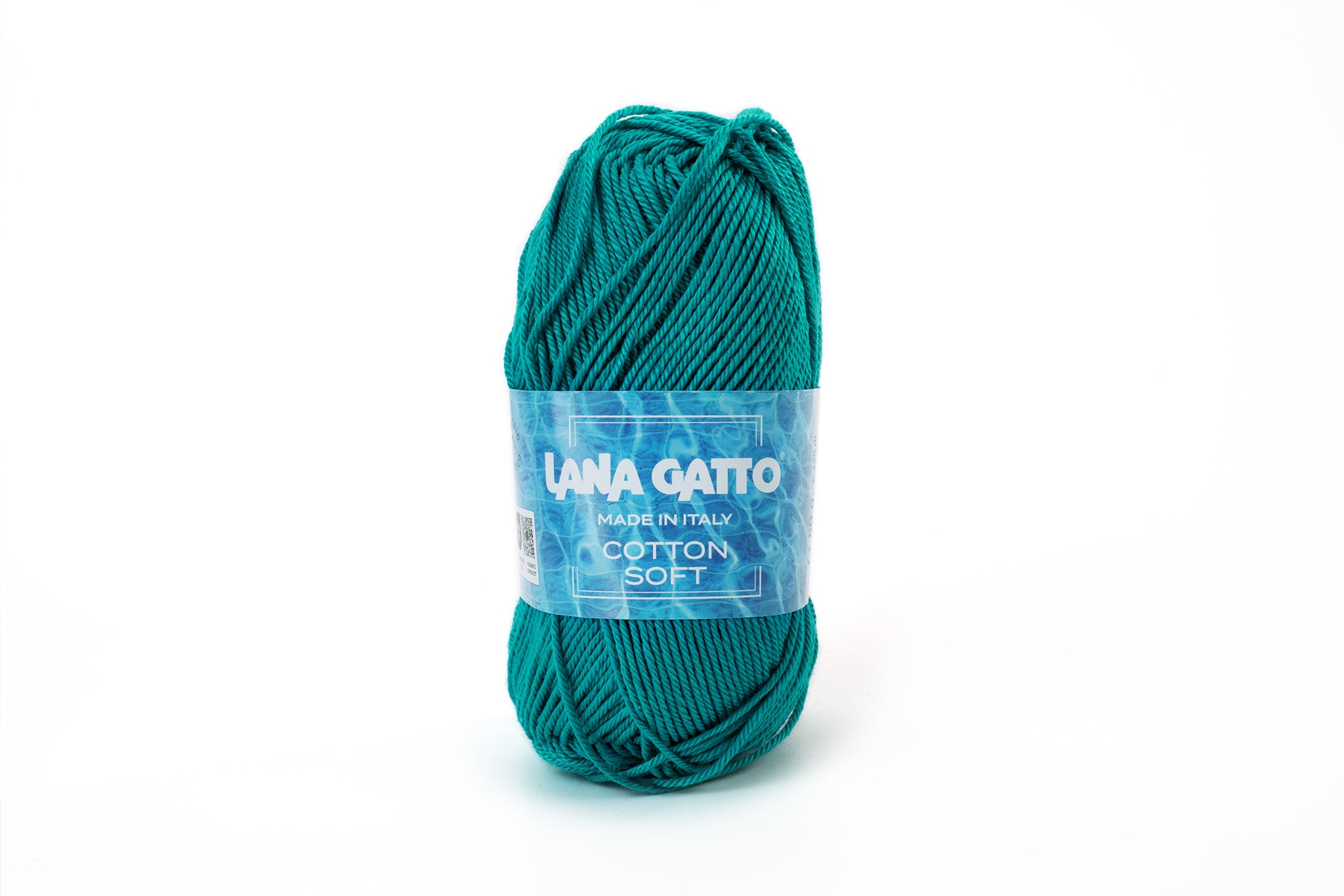 Ägyptische Baumwolle Lana Gatto Cotton Soft für luftige Sommerkleider und hochwertige Handmade Fashion, Farbe: Verde Paone 31333