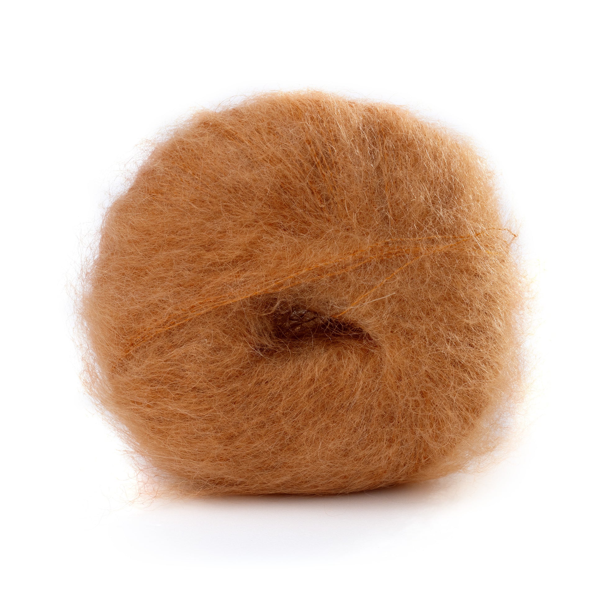 Lana Gatto Mohair Royal Gelb 30111. Weiches Garn aus 80% Kid Mohair und 20% Polyamid. Ideal für Schals und Tücher stricken. Made in Italy. 215m Lauflänge