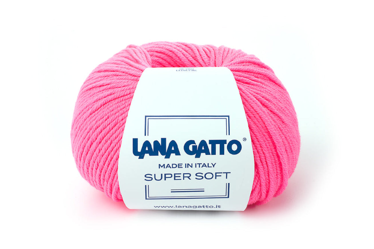 SUPER SOFT Fluo | 100% Extrafine Merino Wool