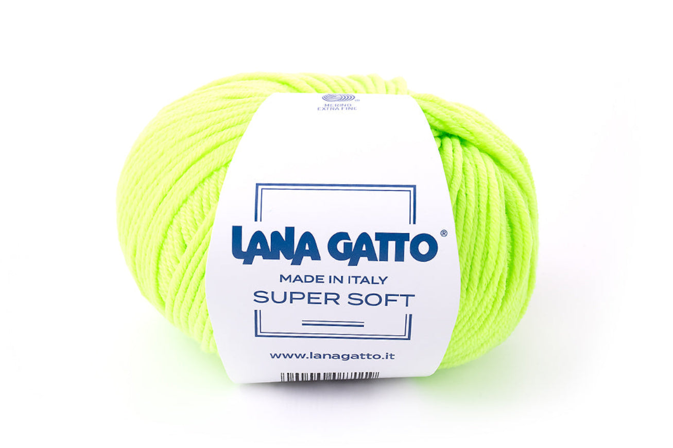 SUPER SOFT Fluo | 100% Extrafine Merino Wool