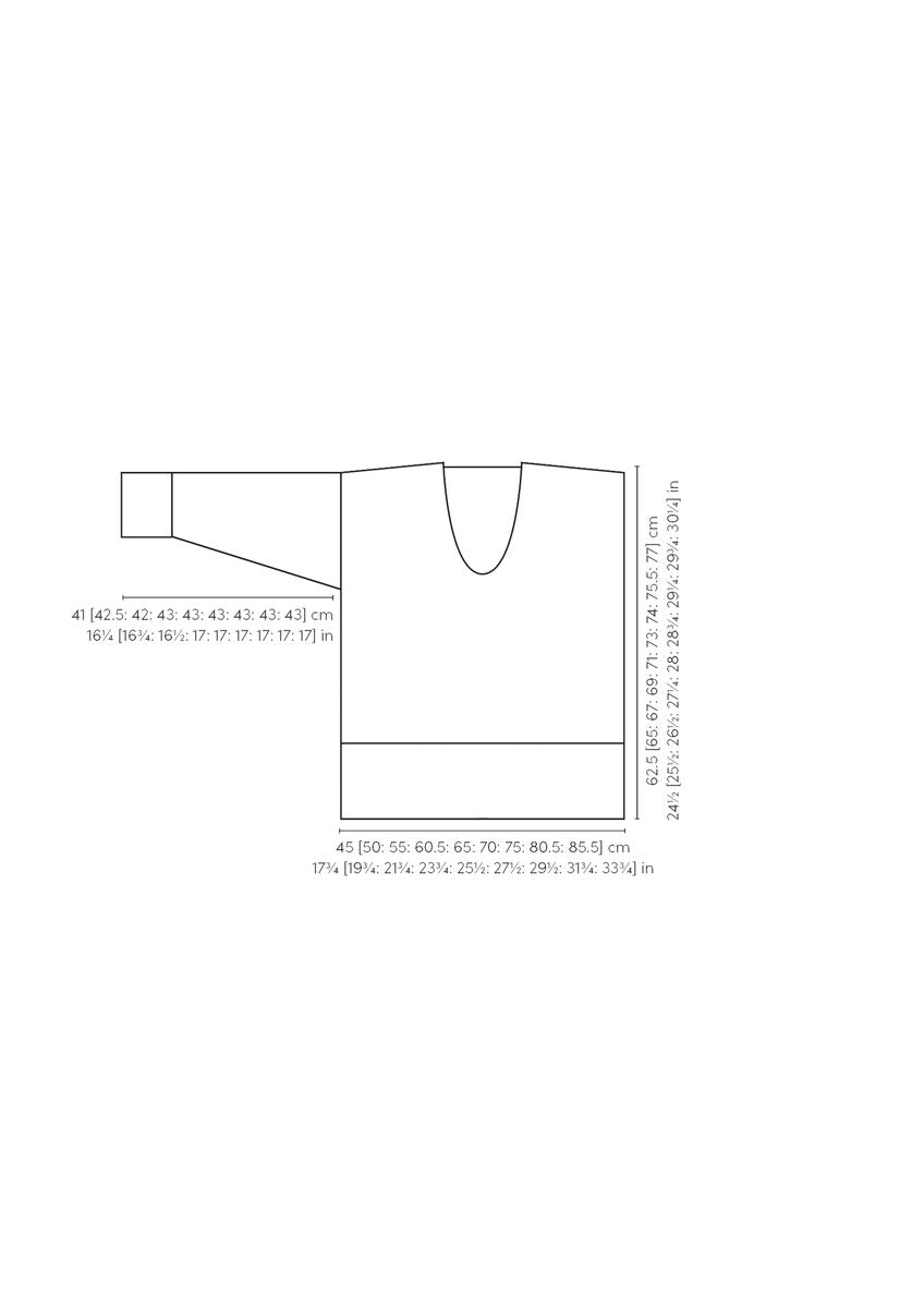 Titchwell Damen Strickanleitung von MODE at ROWAN für einen zeitlosen Pullover aus Alpaka-Baumwollgarn mit Seitenschlitzen