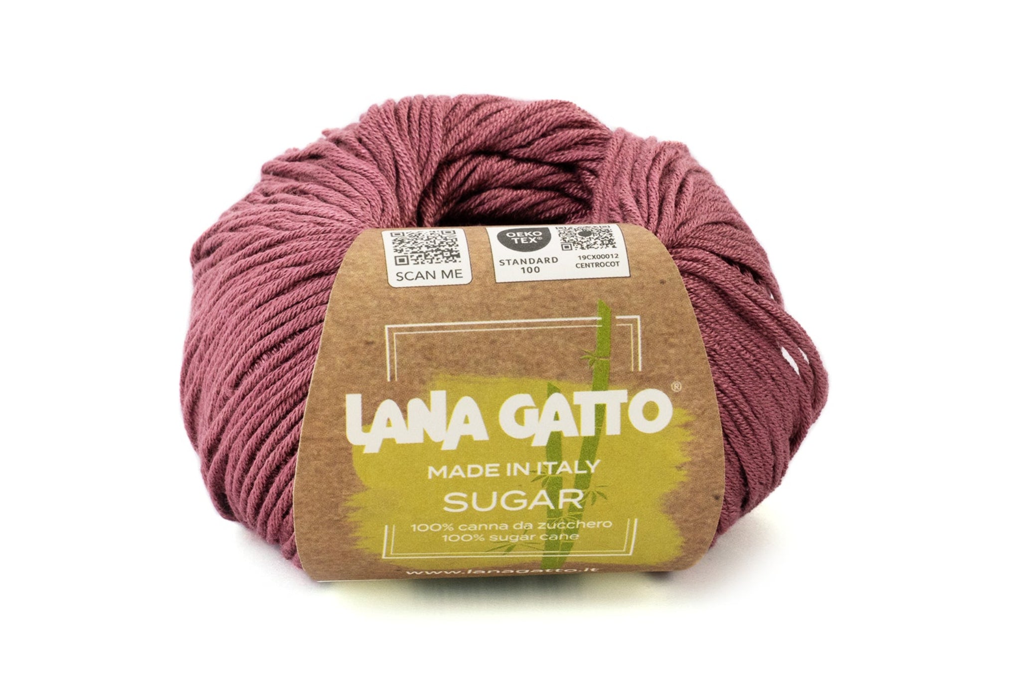 Lana Gatto Sugar reine Zuckerrohr-Viskose ist seidig weich, mit natürlichem Glanz, ideal für luftige Sommerblusen und leichte Cardigans