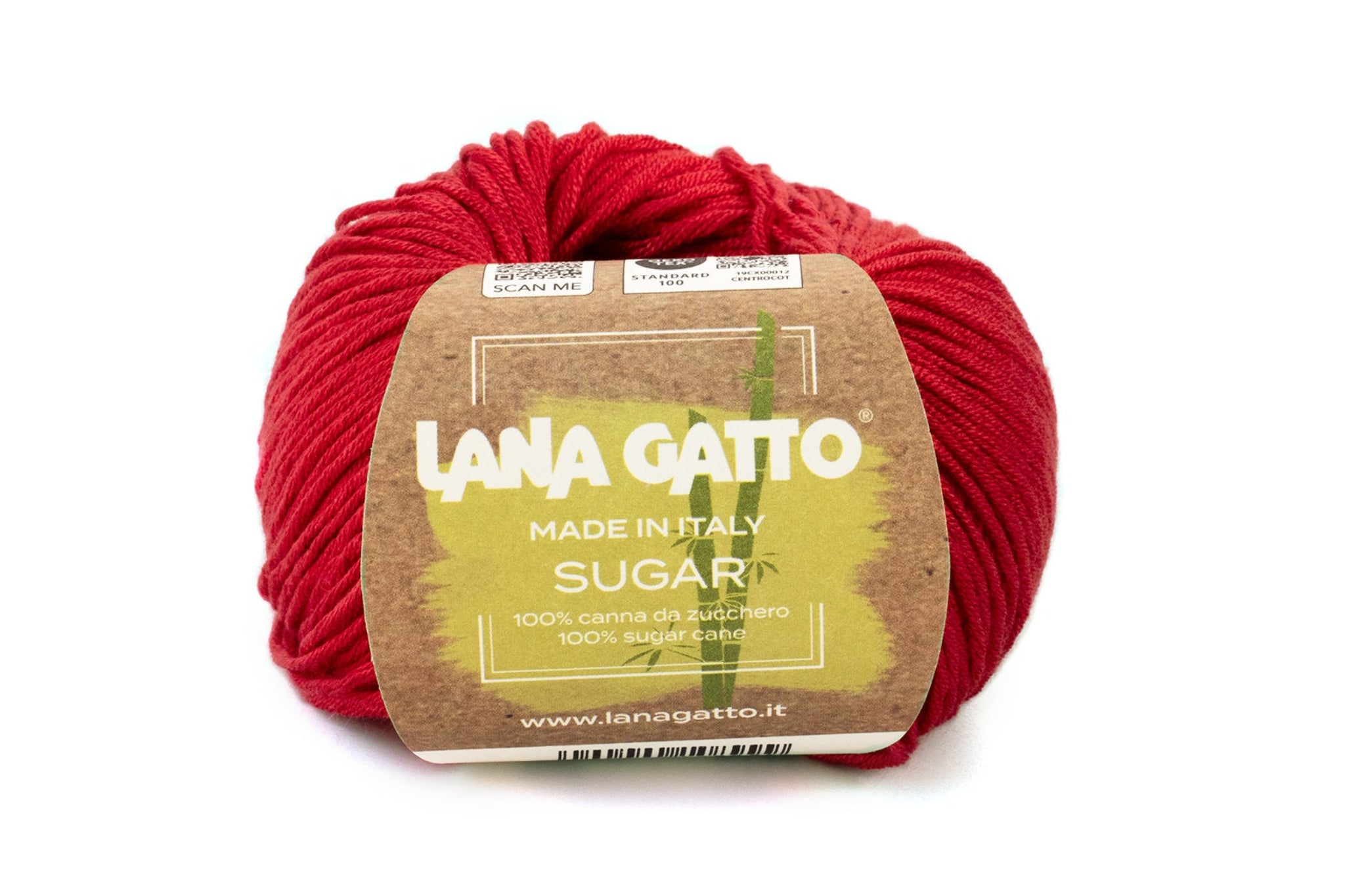 Lana Gatto Sugar fruchtiges Sommergarn aus 100% Viskose aus Zuckerrohr ist seidig, atmungsaktiv, hautfreundlich, perfekt für Tops und Kleider | Made in Italy