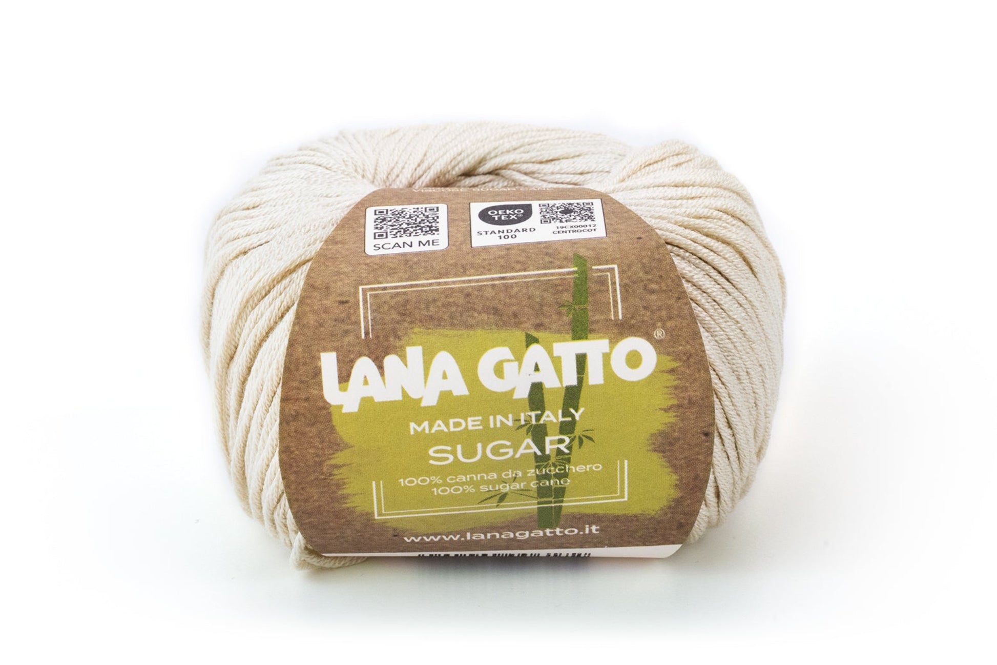 Lana Gatto Sugar Viskosegarn aus Zuckerrohr ist 100% pflanzlich, seidig weich, ideal für leichte Sommerkleider und Tops | OEKO-TEX Made in Italy