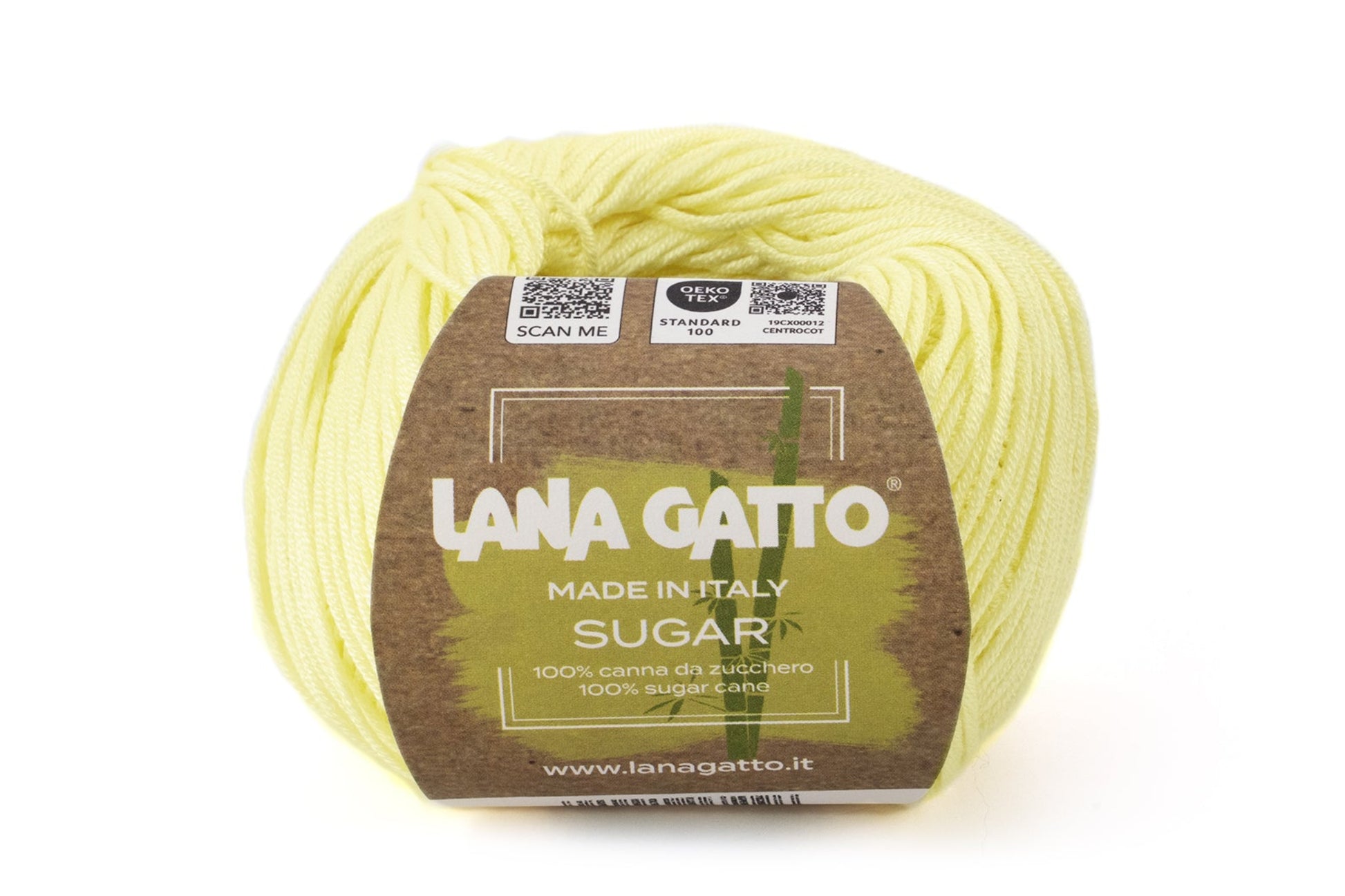 Lana Gatto Sugar reine Viskose aus Zuckerrohr ist glänzendes, kühlendes Garn für fließende Sommerkleider und leichte Pullover | OEKO-TEX Standard 100